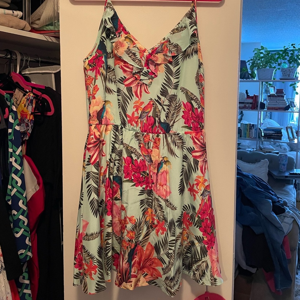 Amanda uprichard tropical minidress